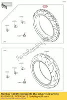 410090623, Kawasaki, tire,fr,120/70zr17(58w), zr100 kawasaki  z 1000 2015 2016 2017 2018 2019 2020 2021, New