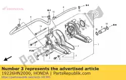 Aquí puede pedir junta, tapa de la bomba de agua de Honda , con el número de pieza 19226HN2000: