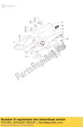 Aquí puede pedir bujía insp. Puerta de Piaggio Group , con el número de pieza 576296: