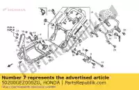 50200GEZ000ZG, Honda, siège rail comp. * r134 * honda nps zoomer  nps50 50 , Nouveau