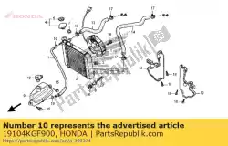 Tutaj możesz zamówić korek, zbiornik rezerwowy od Honda , z numerem części 19104KGF900: