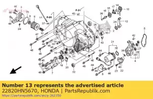 Honda 22820HN5670 sprz?g?o kompresji tarczowej - Dół