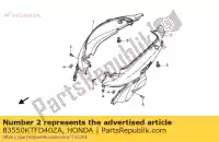 83550KTFD40ZA, Honda, imposta illus * yr284p * honda sh i  sh125s 125 , Nuovo