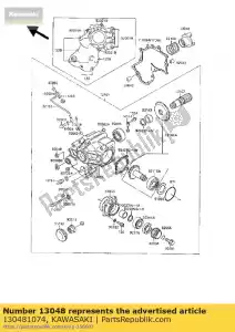 kawasaki 130481074 cam-damper vn1500-a2 - Dół