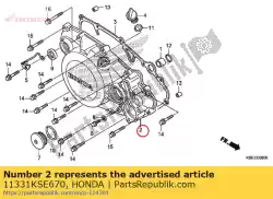 Qui puoi ordinare copertina, r. Carter da Honda , con numero parte 11331KSE670: