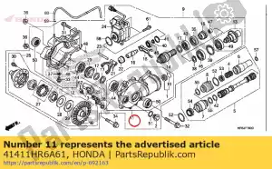 honda 41411HR6A61 podzespó? spraw., fr. ostatni bieg - Dół