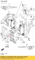 1785228H10, Suzuki, tuyau, radiateur o suzuki  rm z 450 2015 2016 2017, Nouveau