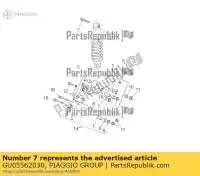 GU05562030, Piaggio Group, double connecting rod pin l47 aprilia moto-guzzi bellagio breva breva v ie griso griso s e griso v ie norge norge polizia berlino sport stelvio zd4xba00 zgulps01, zgulpt00, zgulps03 zgulsg01 zgulsu02 zgulze00, zgulzg00, zgulzu01 660 850 940 1100 1200 2005 2006 2007 2008 2009 2011 2014, New