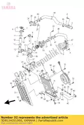 Qui puoi ordinare gruppo soffiante da Yamaha , con numero parte 3D8124051000: