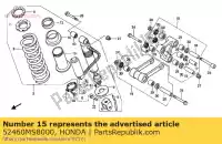 52460MS8000, Honda, arm assy., poduszka honda xrv 650 1988, Nowy