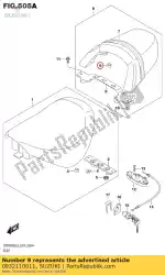 Tutaj możesz zamówić poduszka od Suzuki , z numerem części 0932110011: