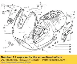 Aquí puede pedir mercado de Piaggio Group , con el número de pieza 297282000D: