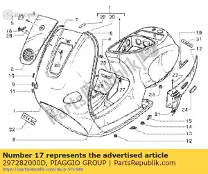 Piaggio Group 297282000D mercado - Lado inferior