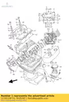 1110110F10, Suzuki, g?owica, cylinder suzuki vl intruder lc vl1500 1500 , Nowy