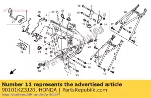 honda 90101KZ3J20 ?ruba, ko?nierz, 10x117 - Dół