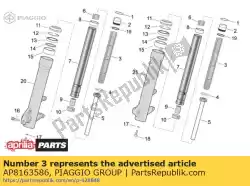 Aqui você pode pedir o primavera em Piaggio Group , com o número da peça AP8163586: