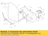 GU03577210, Piaggio Group, Windscreen moto-guzzi california california classic touring california ev ev touring pi california ev pi cat 1100 2001 2002 2003 2006, New