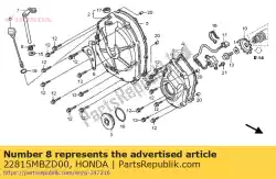 Ici, vous pouvez commander le ressort, levier d'embrayage auprès de Honda , avec le numéro de pièce 22815MBZD00: