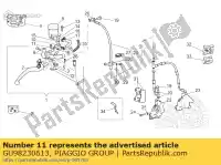 GU98230613, Piaggio Group, parafuso moto-guzzi v 1100 1999 2002 2003, Novo