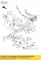 132BB0835, Kawasaki, bolt-flanged-small common kawasaki vn 2000 2004 2005 2006 2008 2009 2010, New