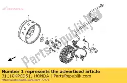 Tutaj możesz zamówić brak opisu w tej chwili od Honda , z numerem części 31110KPCD51:
