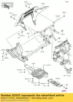 920271354, Kawasaki, collier kxf250-a2 kawasaki  brute force kdx kfx 250 400 450 700 750 1991 1992 2004 2005 2006 2007 2008 2009 2010 2011 2012 2013 2014 2015 2016 2017 2018 2019 2020 2021, Nouveau