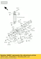 390071287, Kawasaki, Arm-susp,uni trak kawasaki zx6rr ninja k zx6r j zx9r e zx12r a m zx 12r 6r 9r 6rr 600 900 1200 , New