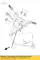 1P6F63020000, Yamaha, throttle cable assy yamaha  tt r 50 2012 2013 2014 2015 2016 2017 2018 2019 2020 2021, New