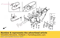 Qui puoi ordinare composizione corporea, * r134 * da Honda , con numero parte 50100KZ4010ZA: