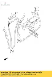 Aqui você pode pedir o mangueira, corrente de came em Suzuki , com o número da peça 1283524F00: