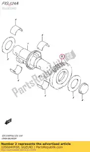 Suzuki 1266640F00 ingranaggio, manovella bala - Il fondo