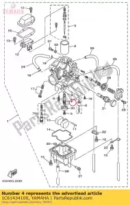 yamaha 1C61434100 nozzle, main - Bottom side