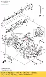 Qui puoi ordinare spostamento della camma da Suzuki , con numero parte 2791131GA0: