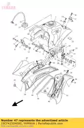 Ici, vous pouvez commander le ensemble graphique 2 auprès de Yamaha , avec le numéro de pièce 19CF42504000: