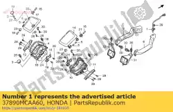 Here you can order the sensor, open air temperature from Honda, with part number 37890MCAA60: