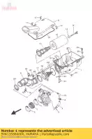 5VK135860000, Yamaha, joint, carburetor 1 yamaha  mt xt yfm 660 700 2004 2005 2006 2007 2008 2009 2010 2011 2012 2013 2014 2015 2016 2017 2018 2019 2020 2021, New