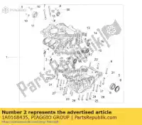 1A0168435, Piaggio Group, piston cooling jet aprilia ksua0 rs 660 abs (apac) tuono 660 (apac) zd4ksa00, zd4kvh, zd4ksg zd4ksue0 zd4xba00 zd4ztpiag 660 2020 2021 2022, New