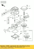 130911406, Kawasaki, houder, naaldstraal zl600-a1 kawasaki el er estrella gpx gpz gt zephyr zl 250 252 305 500 550 600 750 1986 1987 1988 1989 1990 1991 1992 1993 1994 1995 1996 1997 1998 1999 2000 2001 2002 2003 2004 2005, Nieuw