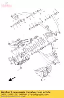 1XDF217M0100, Yamaha, Arm 1 yamaha yxc yxm 700 2015, Nieuw