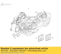 497641, Piaggio Group, kit de junta do cilindro piaggio vespa fly primavera rp8c52100 sprint vespa primavera vespa sprint zapc53100 zapc53101 zapc536b zapc536b,  50 2012 2013 2014 2016 2017 2018 2019 2020, Novo