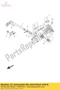 yamaha 9530L0670000 nuez - Lado inferior