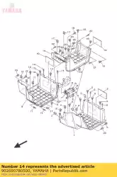 Here you can order the rivet from Yamaha, with part number 902690780500: