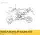 Autocollant de carénage latéral arrière gauche Piaggio Group 2H003169