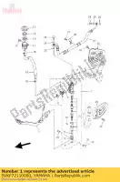 5VKF72110000, Yamaha, freno de pedal yamaha xt 660 2004 2005 2006 2007 2008 2009 2010 2011 2014, Nuevo