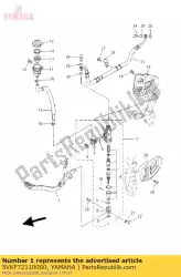 pedaalrem van Yamaha, met onderdeel nummer 5VKF72110000, bestel je hier online: