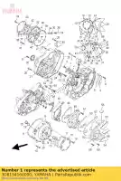 3D8154160000, Yamaha, pokrywa, pompa oleju yamaha  xvs 1300 2007 2008 2009 2010 2011 2014 2015 2016 2017 2018, Nowy