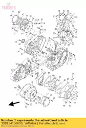 Aqui você pode pedir o tampa, bomba de óleo em Yamaha , com o número da peça 3D8154160000: