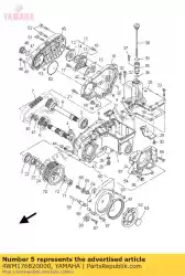 Aquí puede pedir piñón, transmisión por cadena de Yamaha , con el número de pieza 4WM176820000: