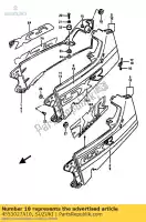 4553027A10, Suzuki, rimanere per presa suzuki gsx r 750 1100 1985 1986 1987 1988, Nuovo