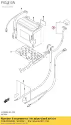 Ici, vous pouvez commander le fil, batterie pl auprès de Suzuki , avec le numéro de pièce 3382006J00: